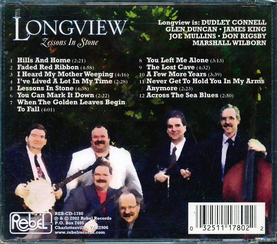Longview  - Lessions In Stone Music CD