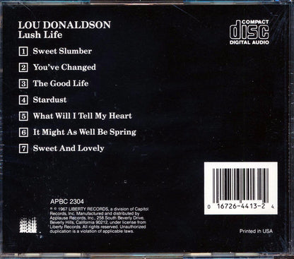 Lou Donaldson - Lush Life Music CD