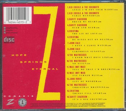 Cristina, Material, Last Men, Etc. - Zetrospective: Dancing In The Face Of Adversity Music CD
