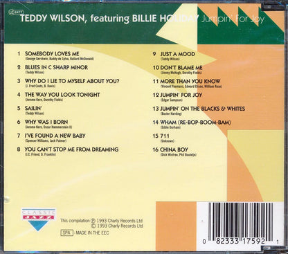 Teddy Wilson, Billie Holiday - Jumpin For Joy Music CD