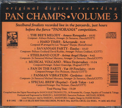 Amoco Renegades, Scherzando, Exodus, Etc. - Pan Champs Volume 3 Music CD