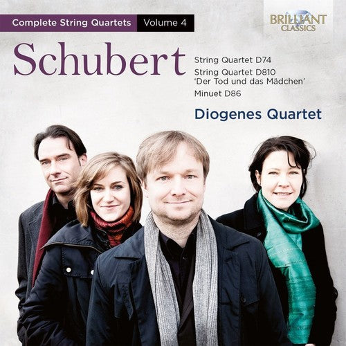 Schubert / Diogenes Quartet - String Quartets 4 - Music CD