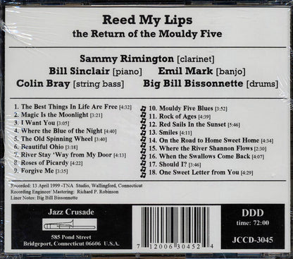 Sammy Rimington, The Mouldy Five - Reed My Lips Music CD