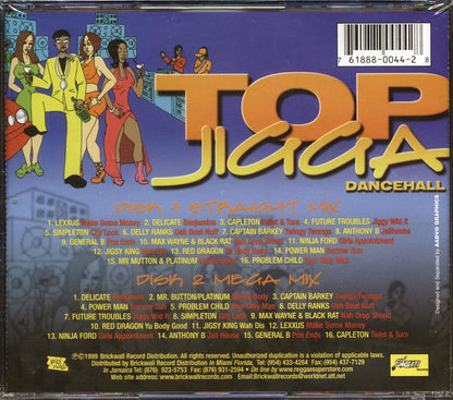 Lexxus, Capleton, Anthony B, Etc. - Top Jigga Dancehall (2xCD) Music CD
