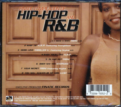 Trini Jacobs, ARP, Thriller U, Etc. - Finatic Compilation Of Hip-Hop And R&B Music CD
