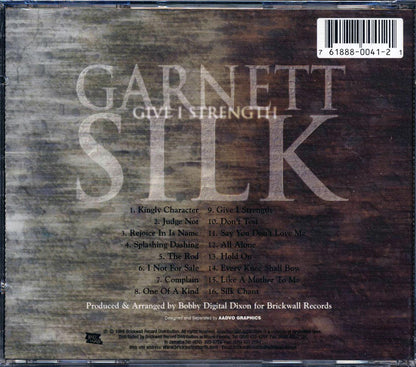 Garnett Silk - Give I Strength Music CD