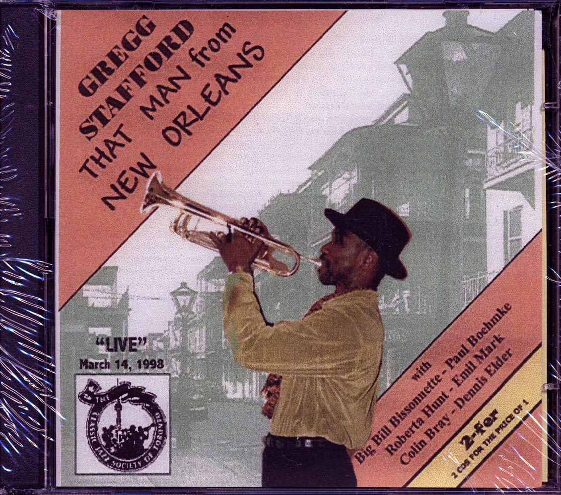 Gregg Stafford - That Man From New Orleans: Live March 14, 1998 (2xCD) Music CD