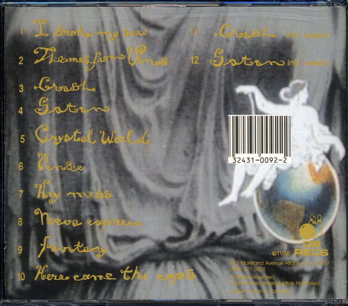 Love Tractor - Themes From Venus Music CD