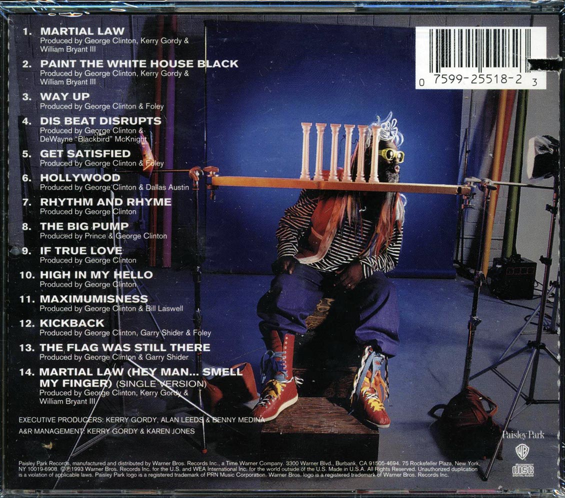 George Clinton - Hey Man Smell My Finger (marked/ltd stock) Music CD