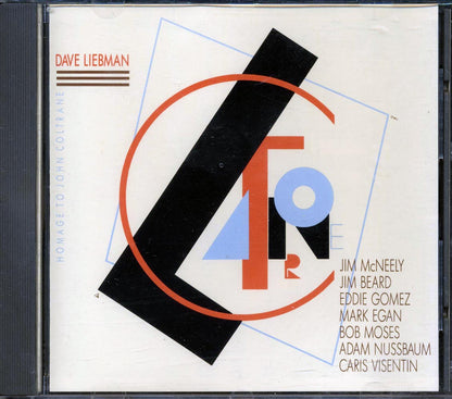 Dave Liebman - Homage To John Coltrane Music CD