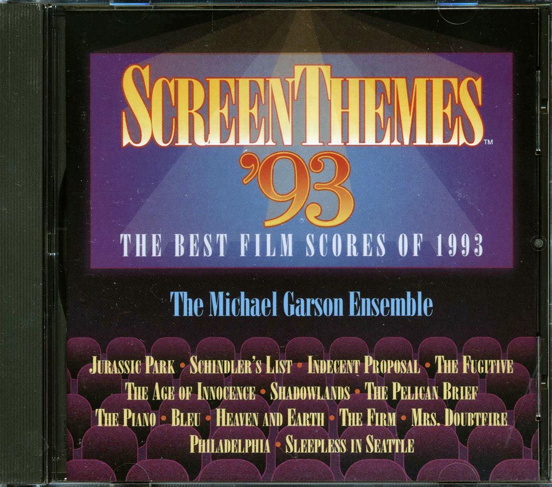 Michael Garson - Screen Themes '93: The Best Film Scores Of 1993 (marked/ltd stock) Music CD