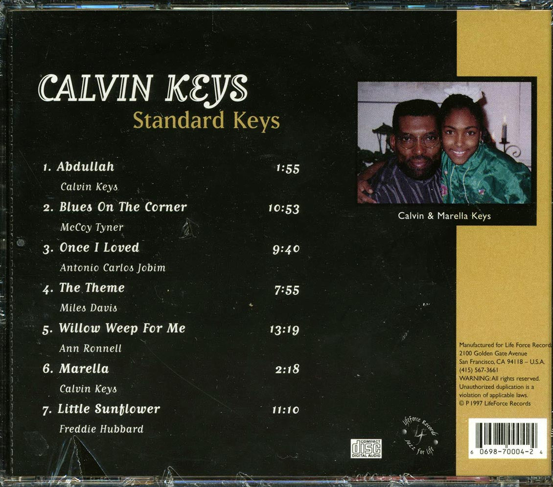 Calvin Keys - Standard Keys Music CD