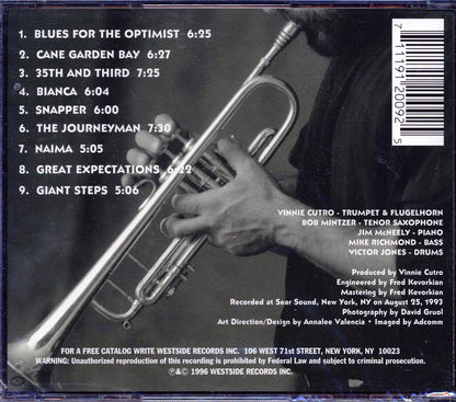Vinnie Cutro Quintet - The Optimist Music CD