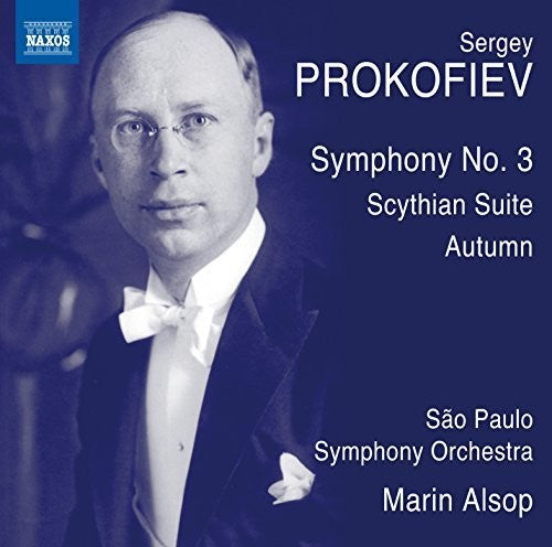 Prokofiev / Sao Paulo Symphony Orchestra / Alsop - Symphonies 3: Symphony No. 3 Scythian Suite Autumn - Music CD