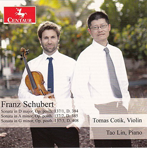 Schubert / Cotik,tomas / Lin,tao - Complete Works For Violin & Piano 2 - Music CD