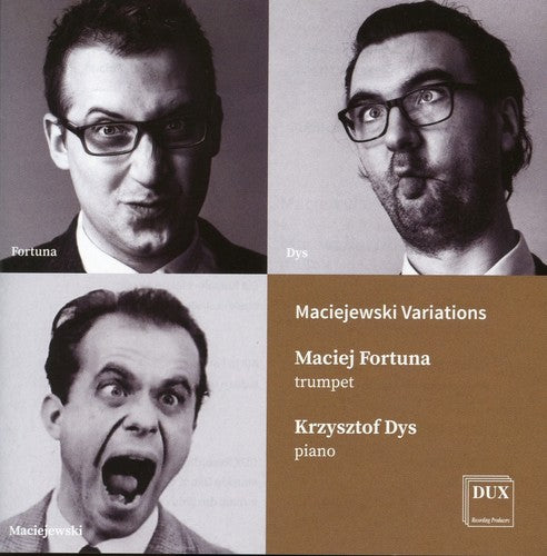 the album cover for Maciejewski / Maciej Fortuna / Dys,Krzysztof - Variations