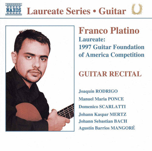 the album cover for FRANCO PLATINO - Guitar Recital