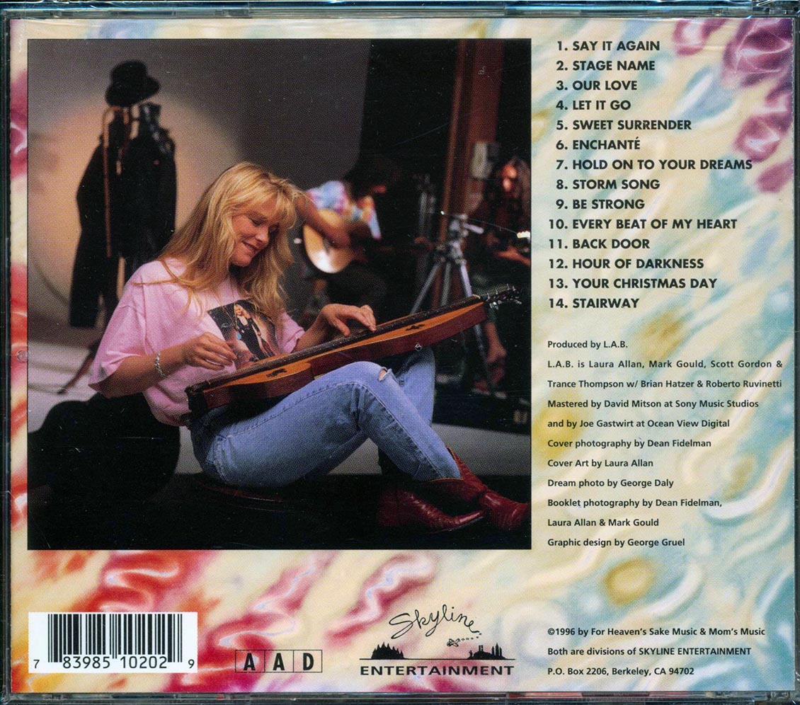 Laura Allan  - Hold On To Your Dreams Music CD