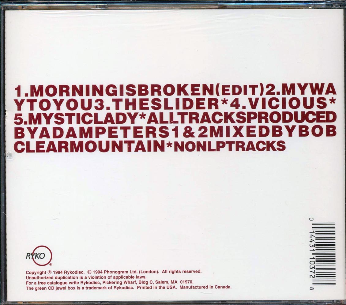 Lloyd Cole  - Morning Is Broken  (marked/ltd stock) Music CD