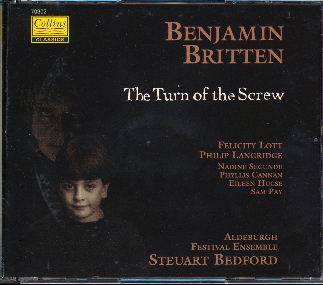 Benjamin Britten, Felicity Lott, Philip Langridge, Etc. - The Turn Of The Screw  (2xCD) Music CD