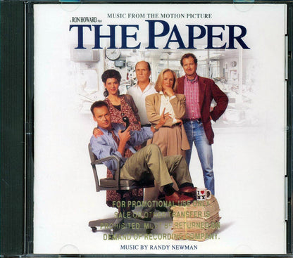 Randy Newman - The Paper Music Form The Motion Picture Music CD
