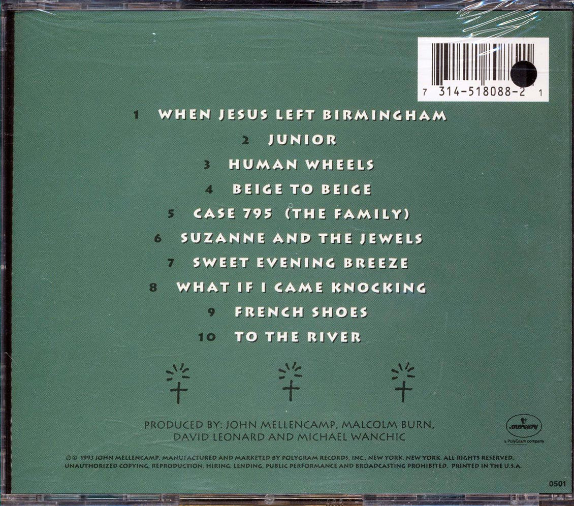 John Mellencamp - Human Wheels  (marked/ltd stock) Music CD