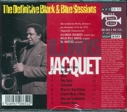 Illinois Jacquet - The Man I Love: The Definitive Black And Blue Sessions Music CD