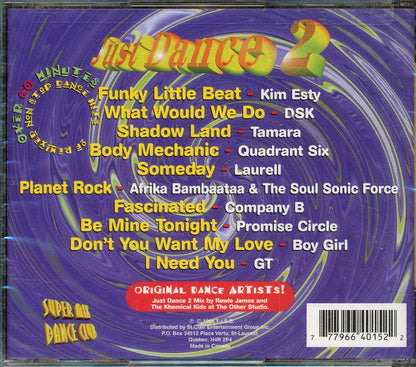 Kim Esty, DSK, Tamara, Etc. - Just Dance Two Music CD