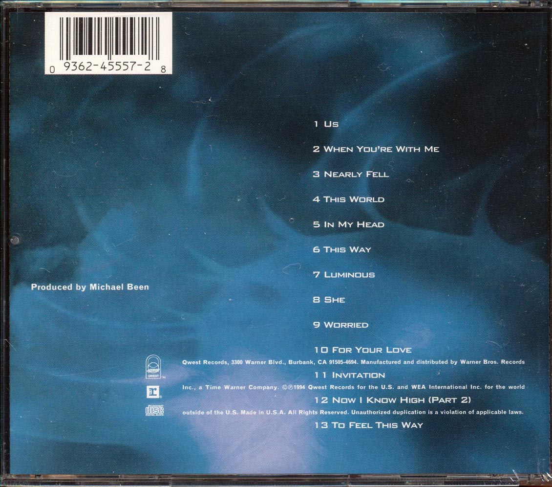 Michael Been  - On The Verge Of A Nervous Breakthrough  (promo) Music CD