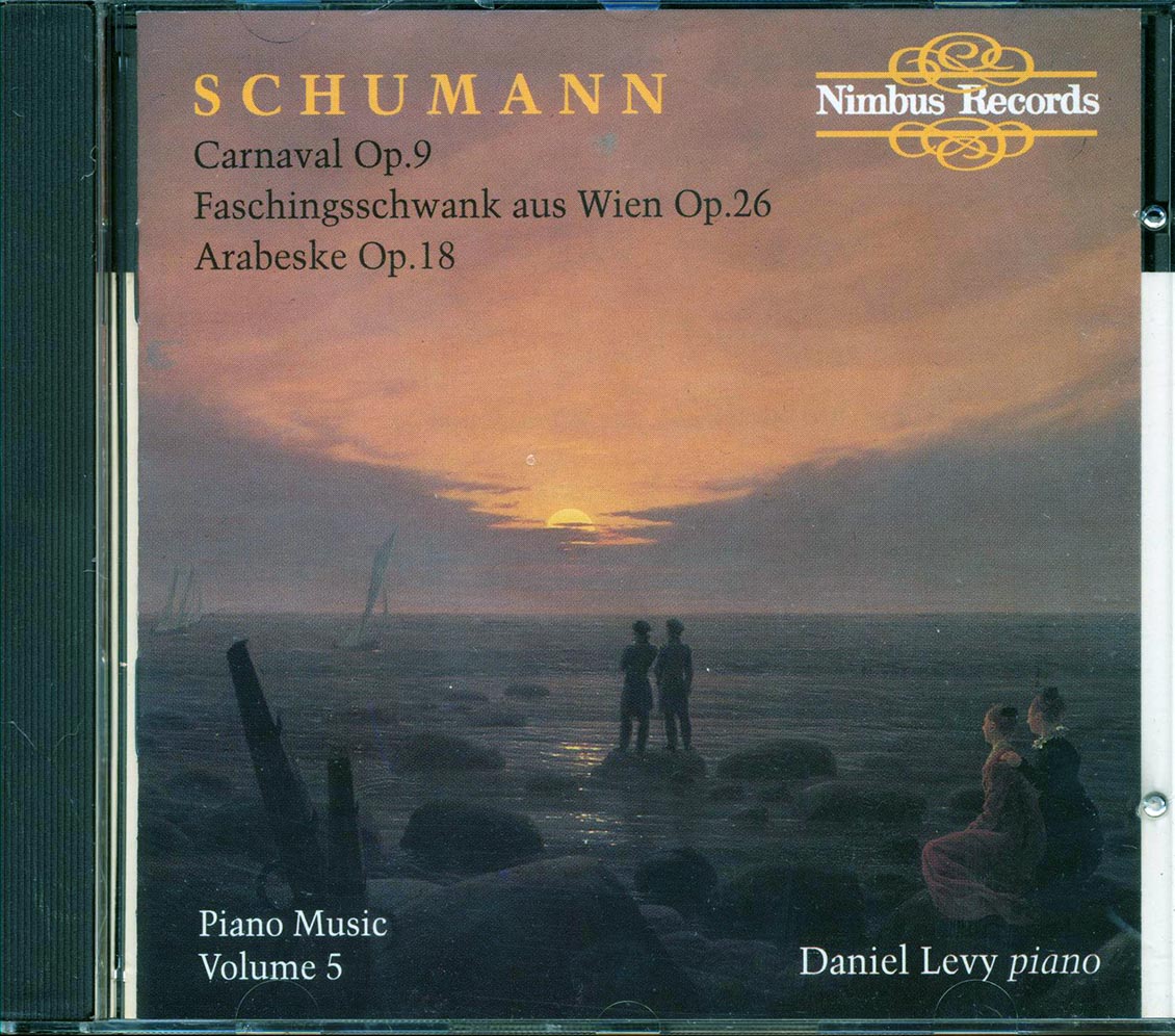 Schumann & Daniel Levy - Piano Works Volume 5: Carnaval Op. 9 Faschingsschwank Aus Wien Op. 26 Arabeske Op/18 Music CD