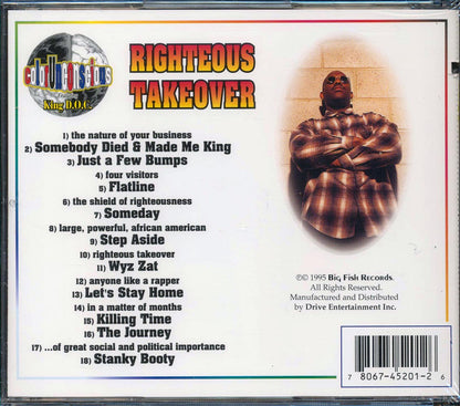 Color Unconscious - Righteous Takeover Music CD