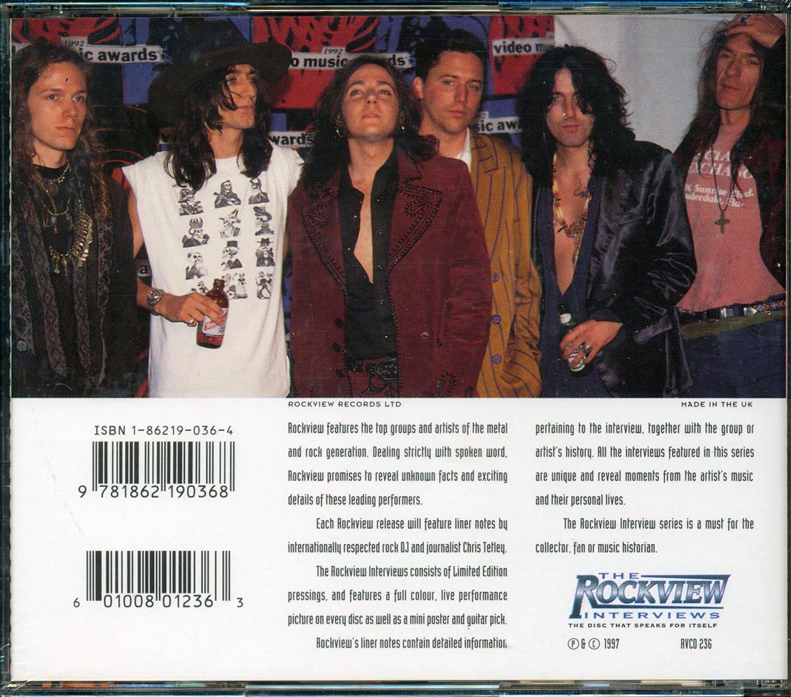 The Black Crowes - An Interview With The Black Crowes Music CD