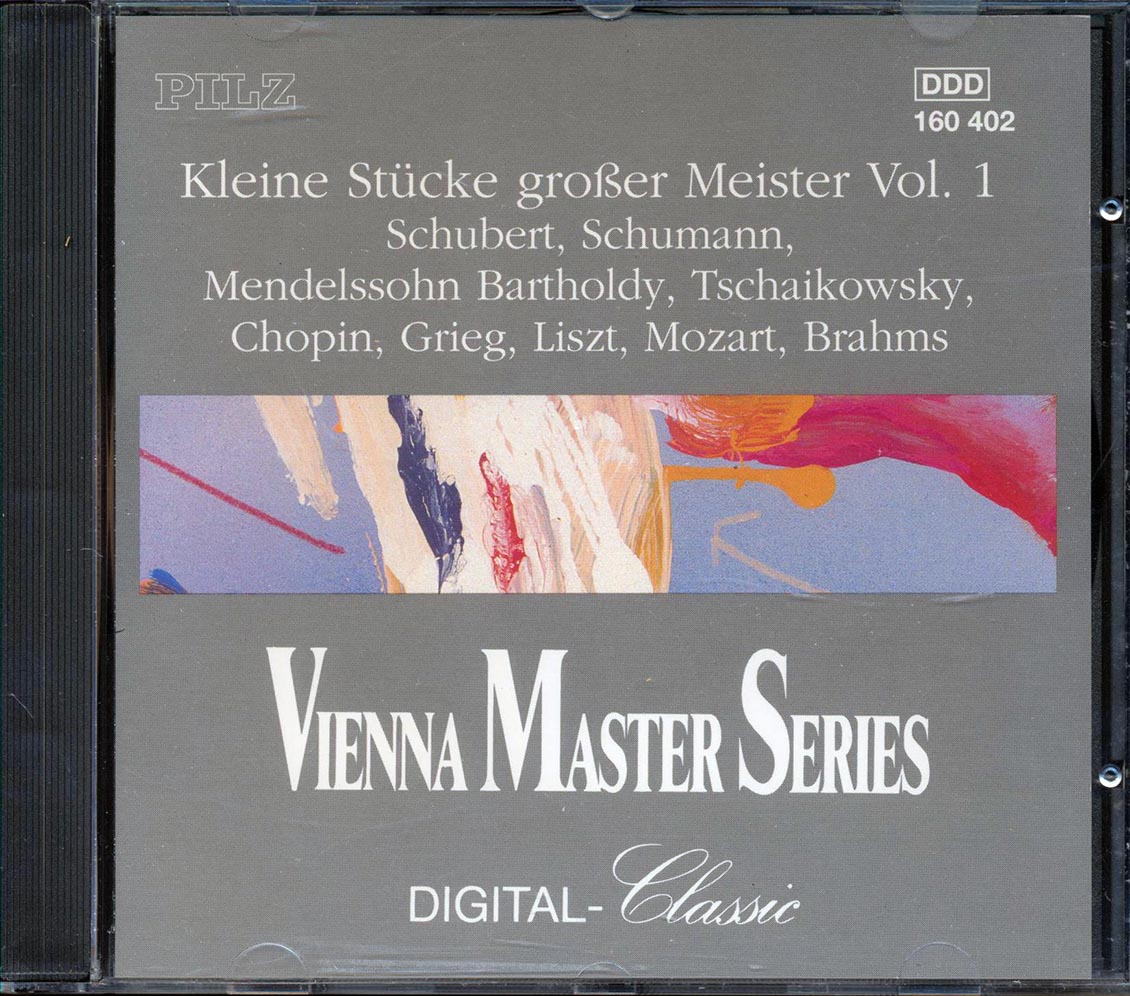 Sylvia Capova - Klein Stucke Grober Meister Volume 1 Music CD