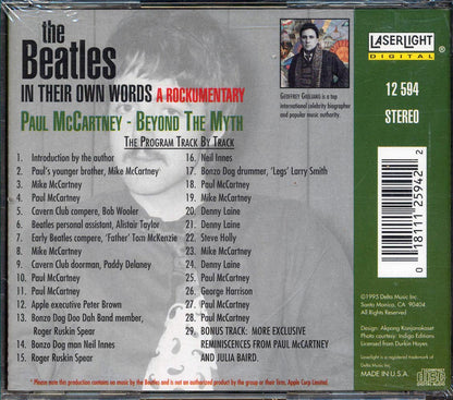 Geoffrey Giuliano, Mike McCartney, Paul McCartney, Etc. - The Beatles In Their Own Words: A Rockumentary: Paul McCartney Beyond The Myth Music CD