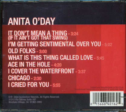 Anita O'Day - There's Only One Music CD