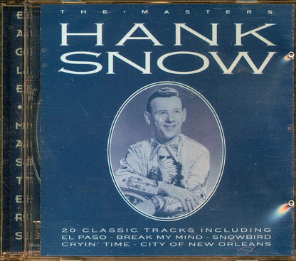 Hank Snow - The Masters Music CD