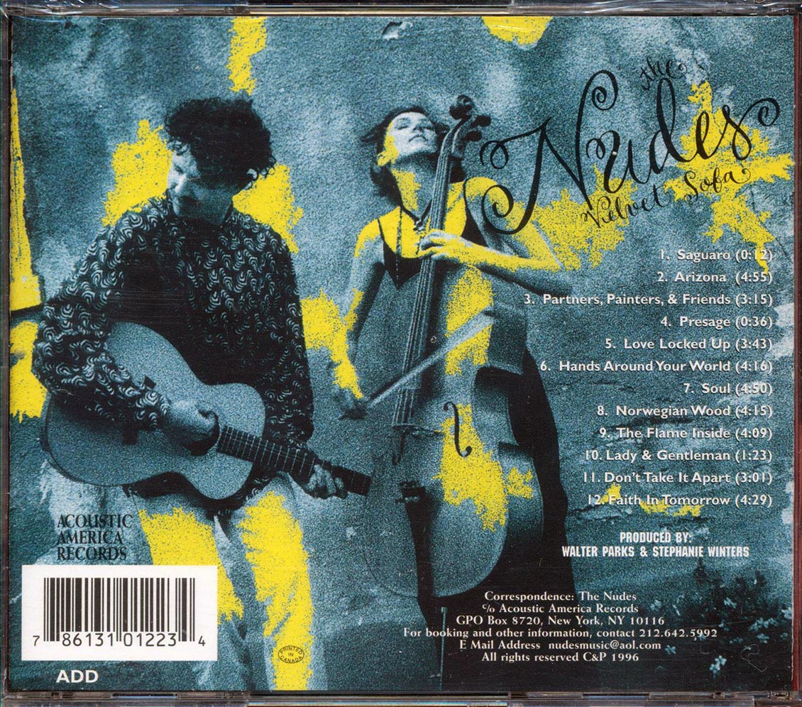 The Nudes  - Velvet Sofa Music CD