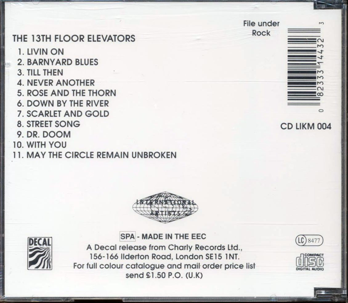 The 13th Floor Elevators - Bull Of The Woods Music CD