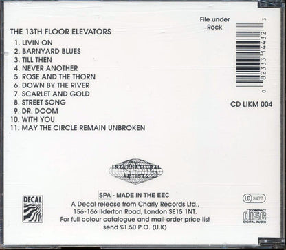 The 13th Floor Elevators - Bull Of The Woods Music CD