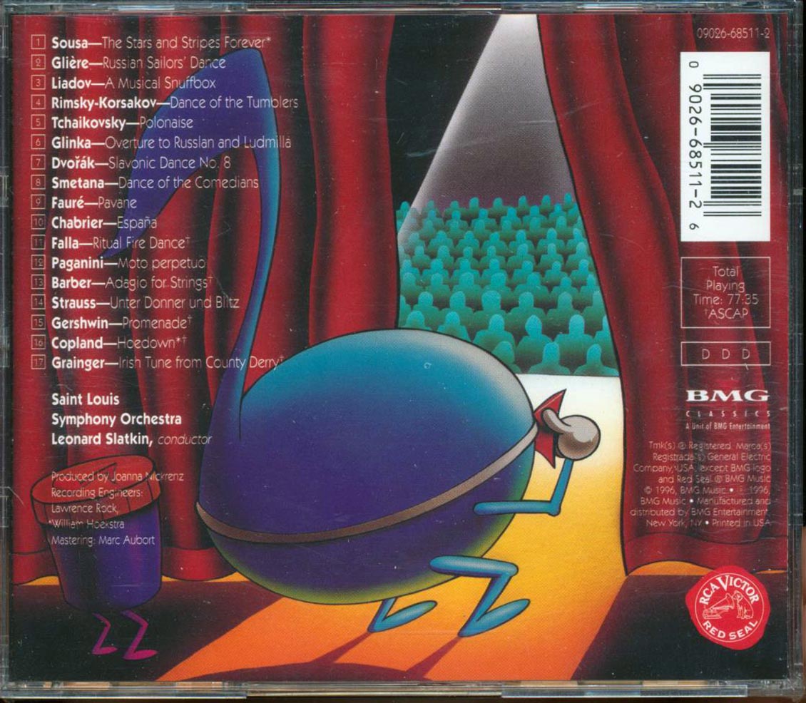 Leonard Slatkin, Saint Louis Symphony Orchestra  - Encore Music CD