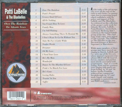 Patti Labelle & The Bluebelles  - Over The Rainbow The Altantic Sessions Music CD