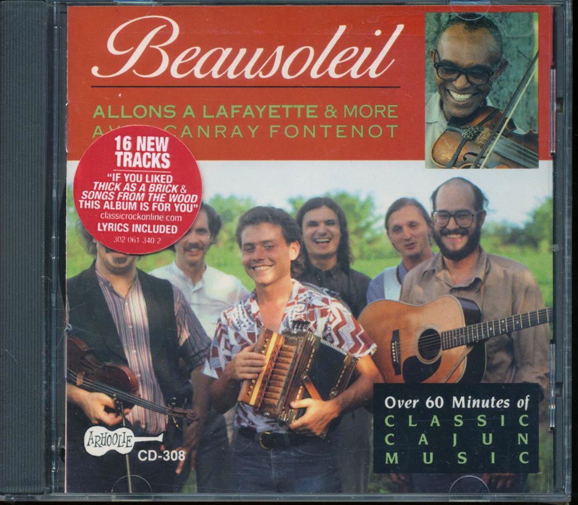 Beausoleil, Michael Doucet, Canray Fontenot - Allons A Lafayette And More  (marked/ltd stock) Music CD