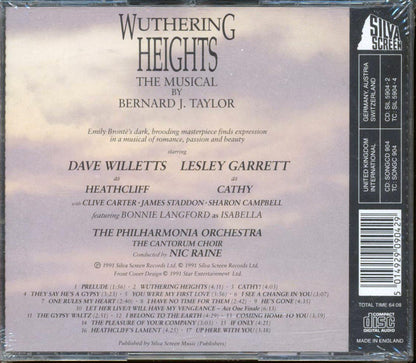 Bernard J Taylor  - Wuthering Heights The Musical Music CD