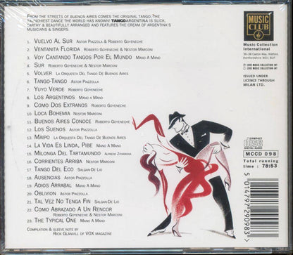 Roberto Goyeneche & Nestor Marconi, Astor Piazzolla, Mano Y Mano, Etc. - Tango Argentina Music CD