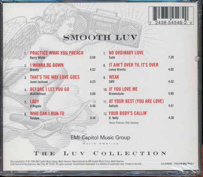 Sade, Lenny Kravitz, Barry White, Etc.  - Smooth Luv The Ultimate R And B Love Songs Collection Music CD