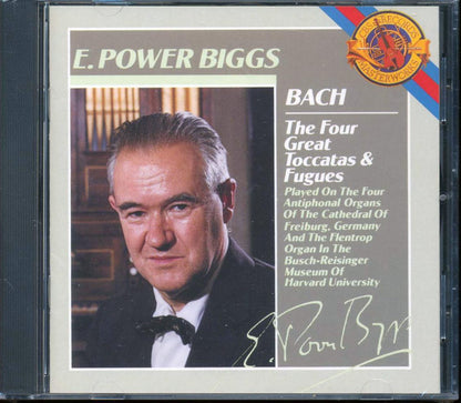 Bach E. Power Biggs  - The Four Great Toccatas And Fugues Music CD