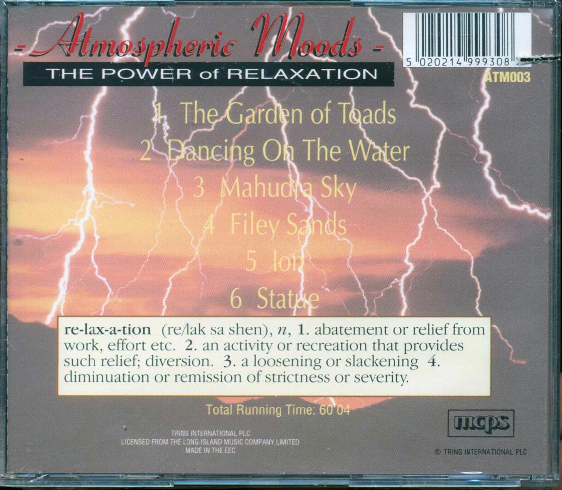 Lee Spencer  - Rainstorms The Tears Of God Music CD