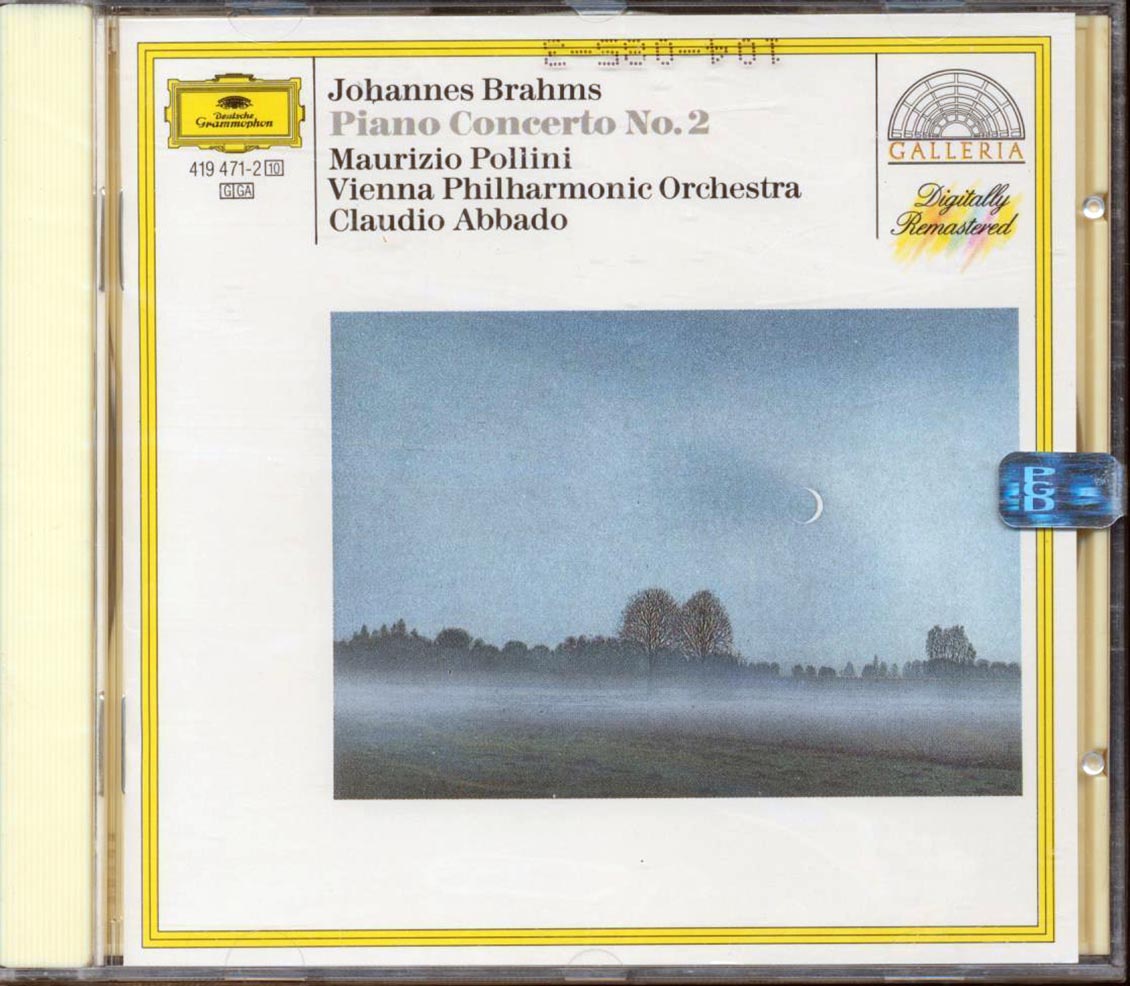 Johannes Brahms, Maurizo Pollini, Claudio Abbado, Etc. - Piano Concertos Number Two Music CD