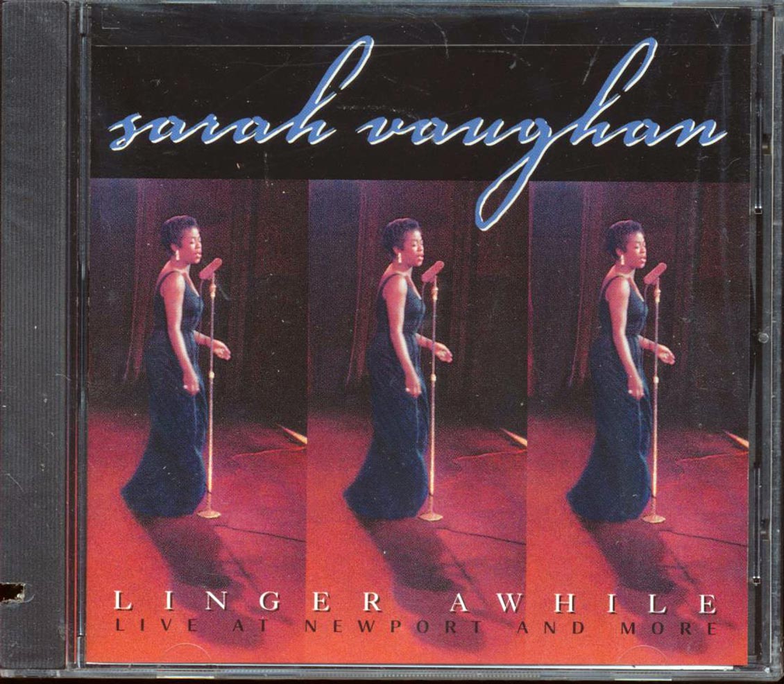 Sarah Vaughan - Linger Awhile: Live At Newport And More  (marked/ltd stock) Music CD