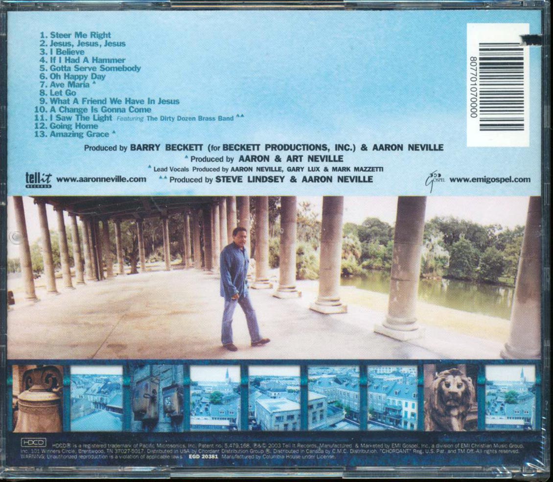 Aaron Neville - Believe  (marked/ltd stock) Music CD